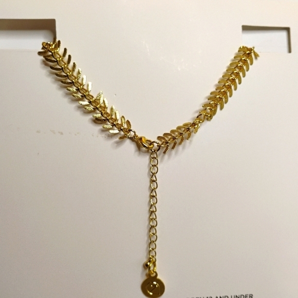 7 Charming Sisters NWT "Go For The Gold" Gold Plated Necklace - Picture 6 of 6